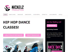 Tablet Screenshot of nickelzproduction.com